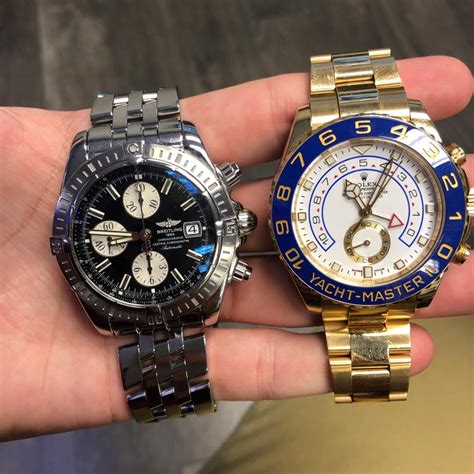 breitling watch vs rolex